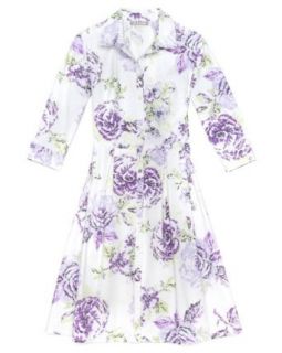 Lavender Floral June Dress