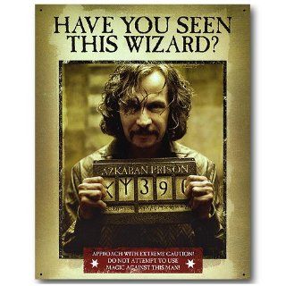 Nostalgic Harry Potter Tin Sign  Have You Seen This Wizard?   Prints