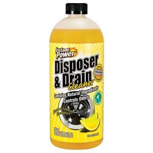 Instant Power 33.8 oz. Disposal and Drain Cleaner Lemon 1501