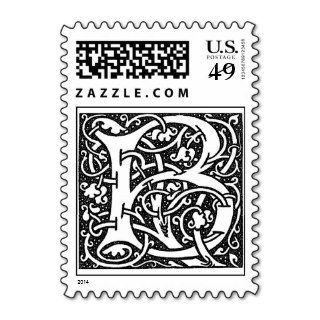 William Morris Letter 'B'   Stamp