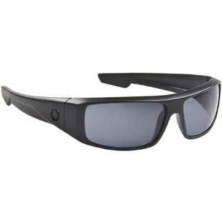 Spy Logan Sunglasses   Spy Optic Steady Series Fashion Eyewear   Matte Black/Grey / One Size Fits All Automotive
