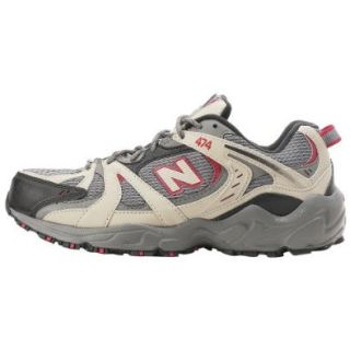 Men's New Balance MT474 Athletics Khaki / Gray / Red Shoes
