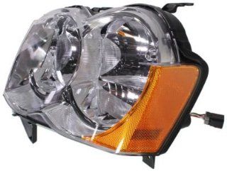 Evan Fischer EVA13572042231 Headlight Composite Driver Side LH Plastic lens OE Style Clear DOT, SAE approved Automotive