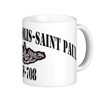 USS MINNEAPOLIS SAINT PAUL (SSN 708) COFFEE MUG