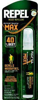 Repel 94095 0.475 Ounce Sportsman Max 40 Percent Deet Insect Repellent Pen Size Pump Spray, Case Pack of 1  Mosquito Repellents  Patio, Lawn & Garden