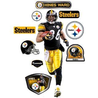 Fathead NFL Pittsburgh Steelers Hines Ward Wall Graphic  Sports Fan Prints And Posters  Sports & Outdoors