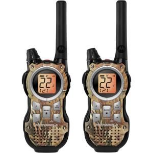 Motorola Talkabout 35 Mile Range 30 Channel 2 Way Radio Realtree Camo and Bundled Accessories MS355R