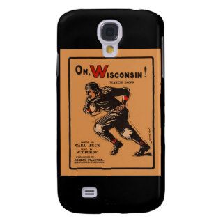 On, Wisconsin Football Sheet Music 3G 3GS Galaxy S4 Case