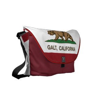 California State Flag Galt Courier Bag