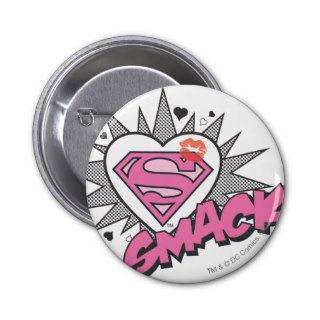 Superman   Smack Pinback Buttons