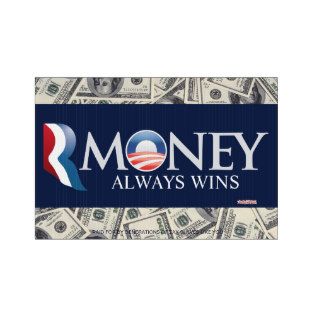 Anti Romney Anti Obama RMoney Custom Yard Signs