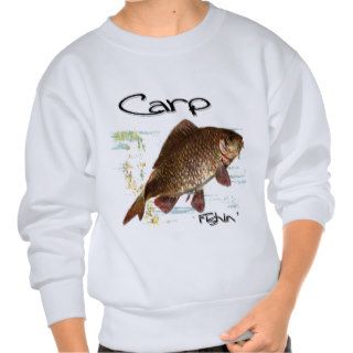 Carp Fishin' Pullover Sweatshirts