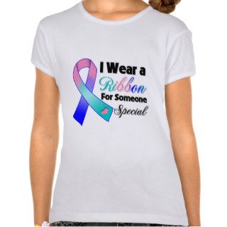 Thyroid Cancer Ribbon Someone Special Tee Shirt