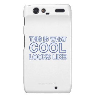 This is what COOL looks like Droid RAZR Cover