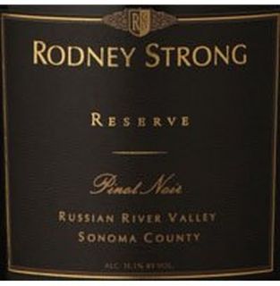 2010 Rodney Strong Pinot Noir Reserve 750ml Wine