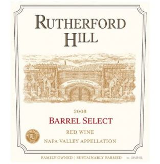 Rutherford Hill   Barrel Select Red Wine 2008 Wine