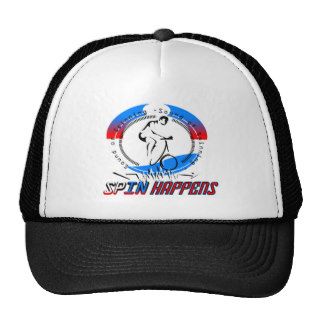 Fitness Cyclist Spin Happens Trucker Hat