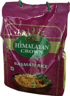 Himalayan Crown Basmati Rice, 10 Pounds Bag  Basmati Rice Produce  Grocery & Gourmet Food