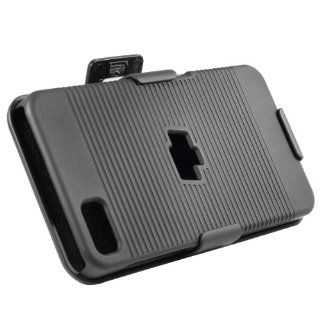 Belt Clip Hard Back Case Cover + Holster For BlackBerry Z10 + Protector PC468 Cell Phones & Accessories