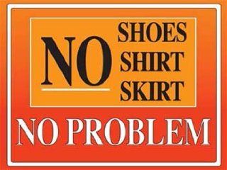 No Problem Metal Sign Surfing and Tropical Decor Wall Accent   Wall Sculptures