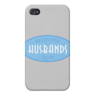 Brand New Husbands Club (Blue) iPhone 4/4S Cases