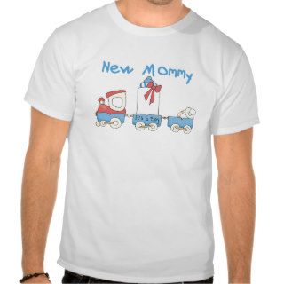 Train New Mommy of Boy tshirts and Gifts