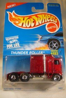 Hot Wheels Mattel 1982 Thunder Roller #483 164 Die Cast Collector Car Toys & Games