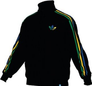 adidas Men's Grun Adi Firebird Track Top, Black, Small  Athletic Warm Up And Track Jackets  Clothing