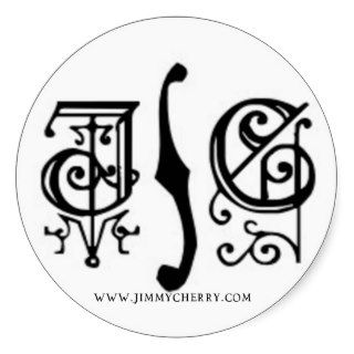 JC Gothic Logo Sticker