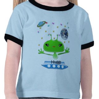 Aliens Huggs Gifts & Promotional Products T shirts