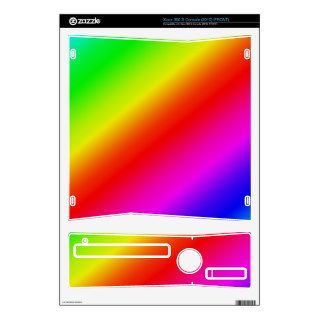 Colorful Diagonal Stripes 2 Xbox 360 S Decal