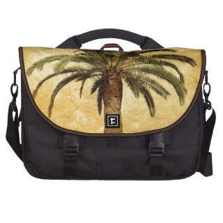 Vintage Tropical Palm Tree Computer Bag