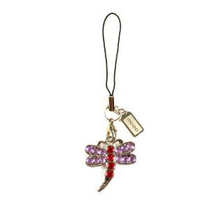 Luxury "Butterfly" Rhinestones Jewel Cell Phone Charm Cell Phones & Accessories