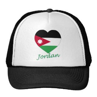 Jordan Flag Heart Trucker Hat