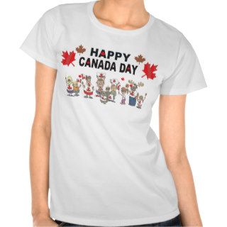 Happy Canada Day T Shirt