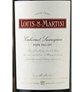 2009 Louis M. Martini Cabernet Sauvignon Napa Valley 750ml Wine
