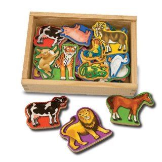 New   Magnetic Wooden Animals   475 Toys & Games