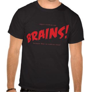 Vegan Zombies Eat Brains Tees