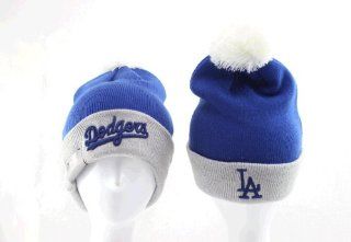 New Era Los Angeles Dodgers Beanie(blue and Gray) 