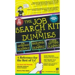 The Job Search Kit For Dummies A Reference for the Rest of Us The Job Search Kit For Dummies A Reference for the Rest of Us (For Dummies (Computers)) Joyce Lain Kennedy, Polly Adams 9780694518081 Books