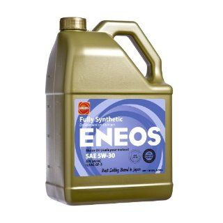 Eneos (3261310) API SN/ILSAC GF 5 Certified 5W 30 Fully Synthetic Motor Oil   1 Gallon Jug Automotive