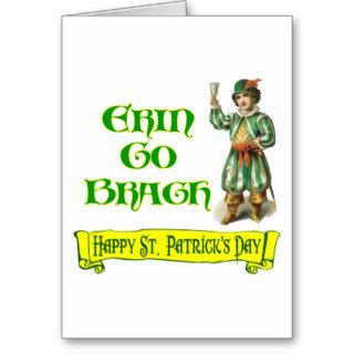 Erin Go Braugh Happy St. Patrick's Day Saying Card
