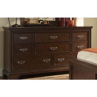 Liberty Furniture Industries Liberty Cognac 8 drawer Dresser Cognac Size 8 drawer