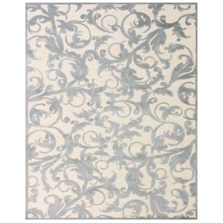 Penelope Cream Silver Area Rug (53 X 76)