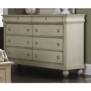 Liberty Furniture Industries Liberty Rustic White Traditions 8 drawer Dresser Antique White Size 8 drawer