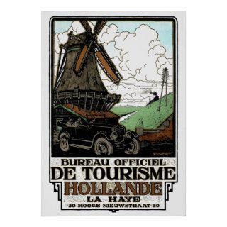 Holland ~ Vintage French Travel Poster