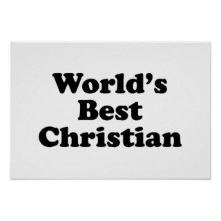 World's Best christian Posters