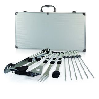 Mirage Pro Stainless Steel Barbecue Tool 11 piece Set