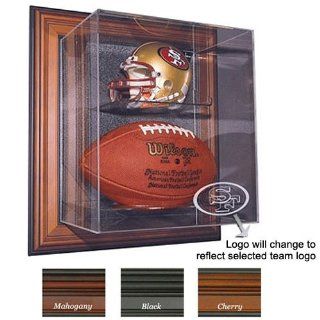 Tampa Bay Buccaneers Mini Helmet and Football "Case Up" Display, Mahogany  Sports Related Display Cases  Sports & Outdoors