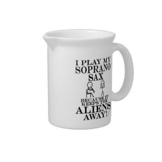 Keeps Aliens Away Soprano Sax Pitcher